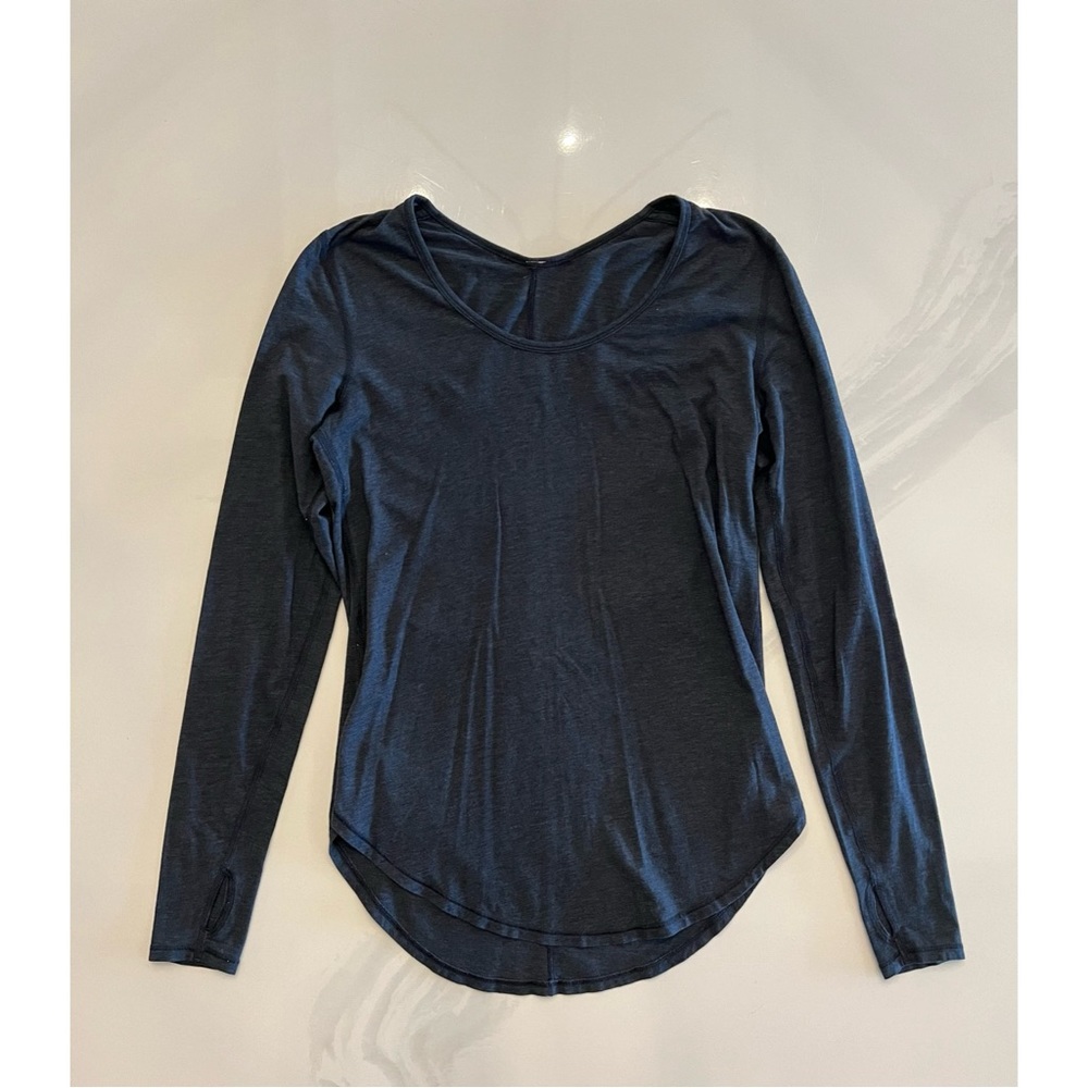 Lululemon Gray Long Sleeve Shirt